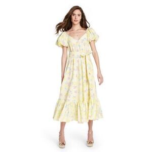 knee length dresses for ladies Antoinette Maxi Dress White main image 1